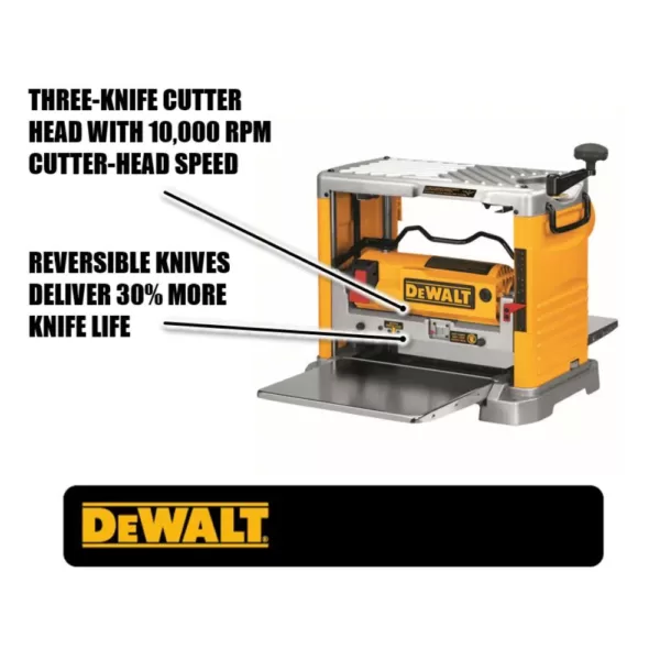 DEWALT 15 Amp Corded 12-1/2 in. Planer